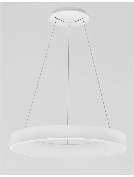 LED lustr Rando Smart 60 bílé – Bílá