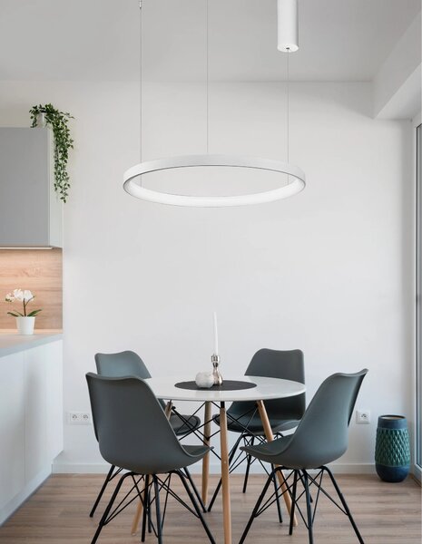 LED lustr Pertino 48 3000K bílé – Bílá