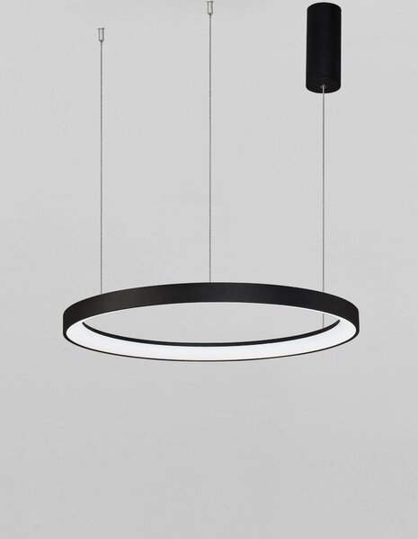 LED lustr Pertino 58 3000K černé – Černá