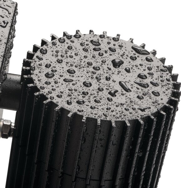 Kanlux 46200 - Venkovní nást. bodové svítidlo RADILO 1xGU10/11W/230V IP44 černá