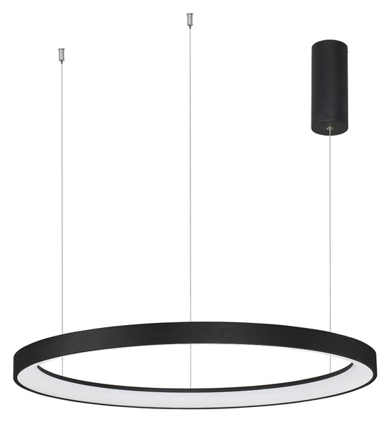 LED lustr Pertino 78 3000K černé – Černá