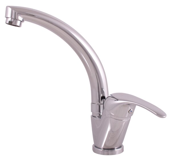Slezák - RAV Dřezová baterie SÁZAVA - SAx06.x/2, Chrom Připojovací hadičky - závit: 1/2", Typ ovládací páky: Ovládací páka č.: 0 - (SA006.5/2)