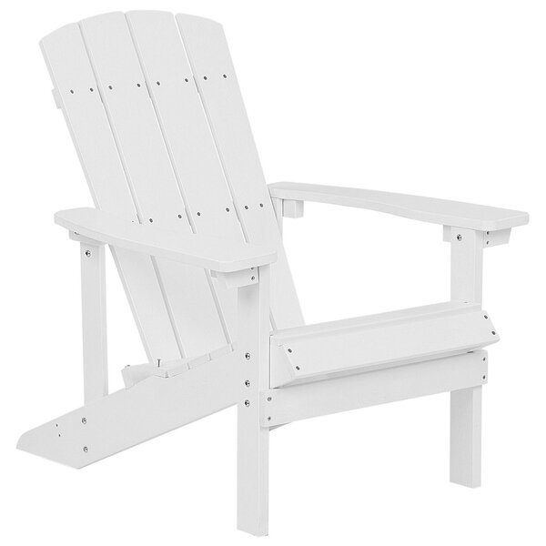 Zahradní židle ADIRONDACK Bílá