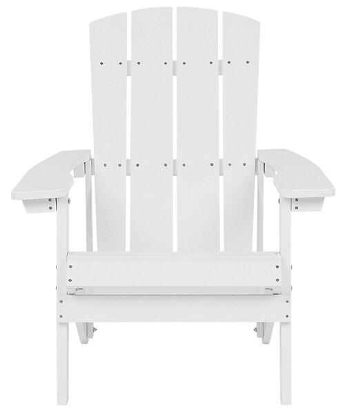 Zahradní židle ADIRONDACK Bílá