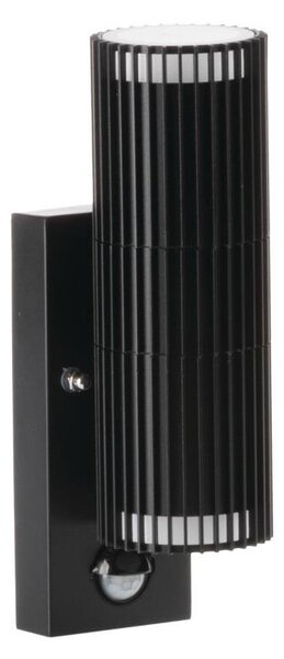 Kanlux 46203 - Venk. nást. bod. svít. se senz. RADILO 2xGU10/11W/230V IP44 černá