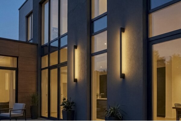 Kanlux 45873 - LED Venk. nást. sv. YALTE LED/12W/230V 3000/4000/6500K IP54 černá
