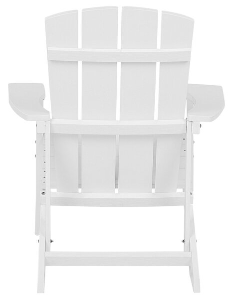 Zahradní židle ADIRONDACK Bílá
