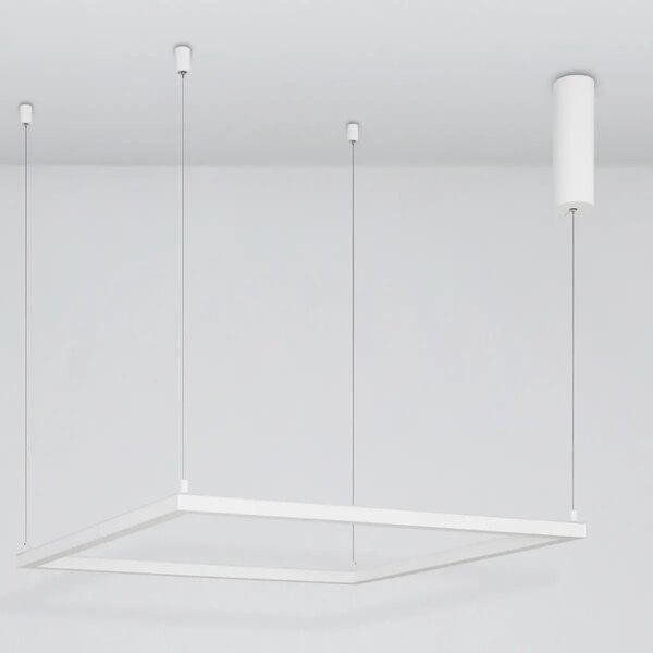 LED lustr Eterna 75 bílé – Bílá