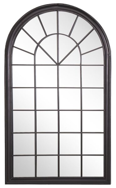 Zrcadlo TREVOL 77 cm 130 cm Kov Černá