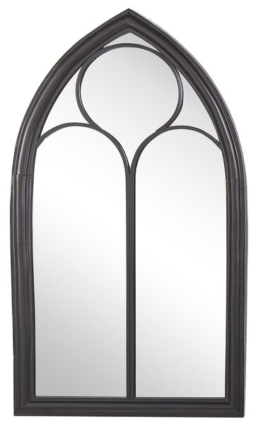 Zrcadlo TRELLY 62 cm 113 cm Kov Černá