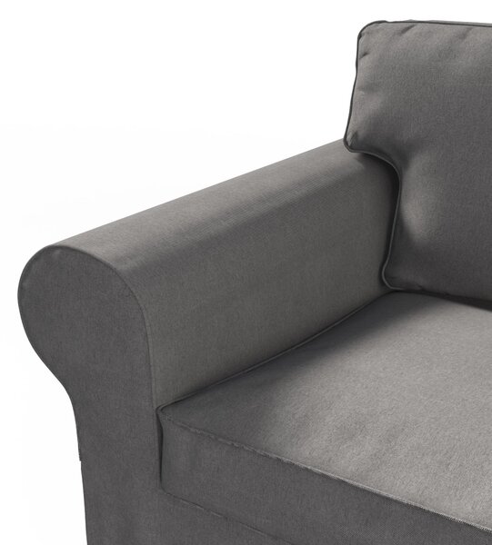 Potah na pohovku IKEA Ektorp 2-místná rozkládací NOVÝ MODEL 2012 barva šedá látka pletený vzor