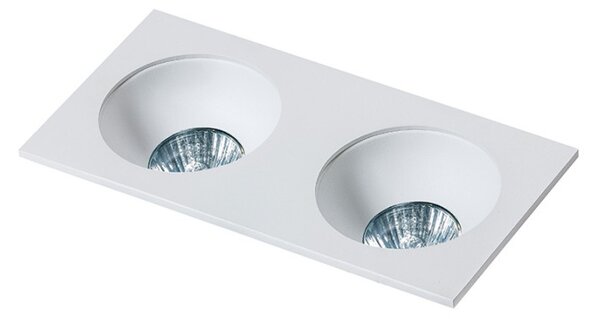 Podledové svítidlo Hugo 2 Downlight bílé – Bílá