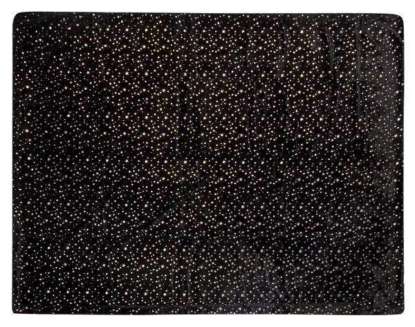 Deka ALAZEYA 130 x 180 cm Černá
