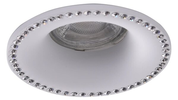 Podledové svítidlo Adamo Midst Diamond bílé – Bílá
