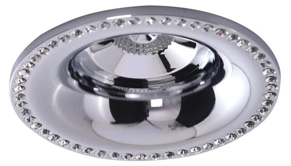 Podledové svítidlo Adamo Midst Diamond chrom – Šedá
