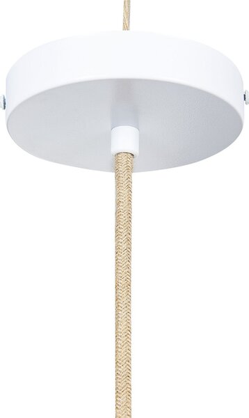 Závěsná lampa YUMURI Ratan Světle béžová