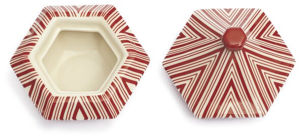 Modernista designové dózy Hexagon Large