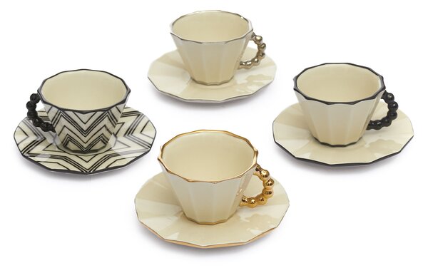 Modernista designové šálky na kávu Espresso Cup With Saucer