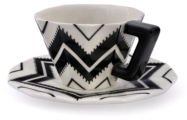 Modernista designové šálky na kávu Espresso Cup With Saucer