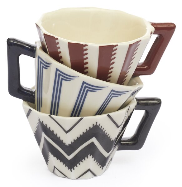 Modernista designové šálky na kávu Espresso Cup With Saucer