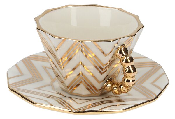 Modernista designové šálky na kávu Espresso Cup With Saucer