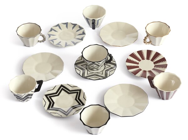 Modernista designové šálky na kávu Espresso Cup With Saucer