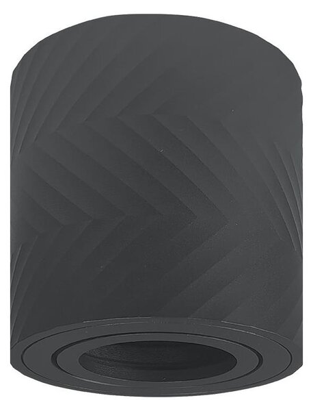 Prezent 71111 - Bodové svítidlo LOTAR 1xGU10/50W/230V pr. 8 cm černá