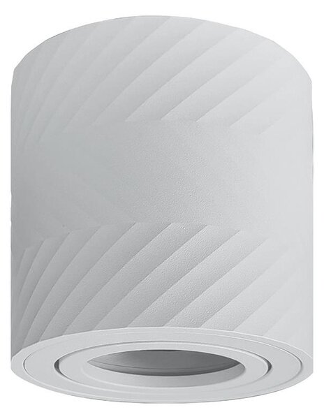 Prezent 71110 - Bodové svítidlo LOTAR 1xGU10/50W/230V pr. 8 cm bílá