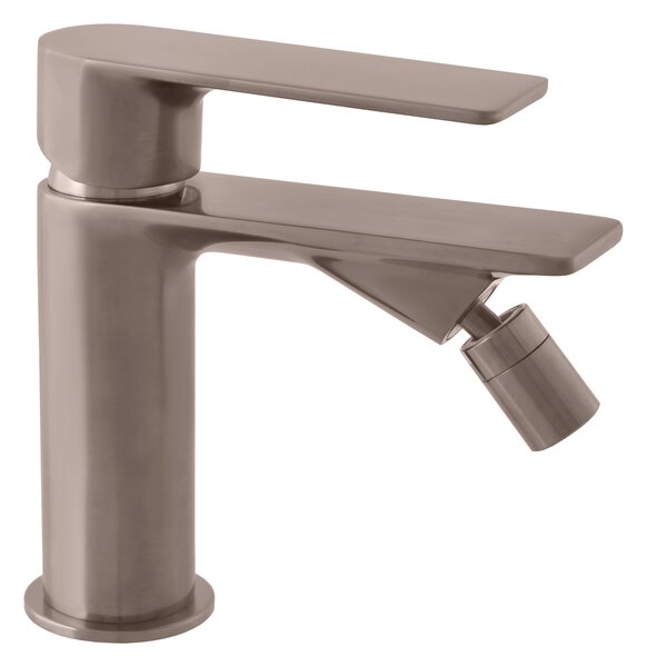 Slezák - RAV Bidetová baterie bez výpustiNIL - NL144.xMGK, Metal Grey kartáčovaná Připojovací hadičky - závit: 3/8"