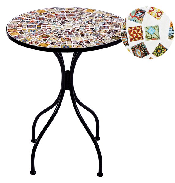 Bistro stolek CASARIO 60 cm 60 cm Černá