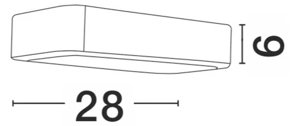 Venkovní LED svítidlo Ned – Šedá