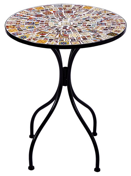 Bistro stolek CASARIO 60 cm 60 cm Černá