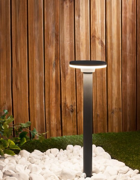 Venkovní LED lampa Suite 18 tmavě šedé – Šedá