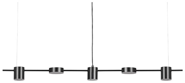 LED závěsná lampa SESTRA Kov Černá