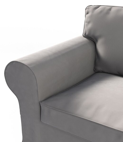 Potah na křeslo IKEA Ektorp barva šedá látka lesklé, sametová