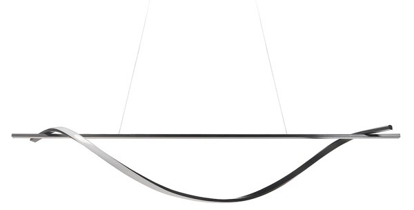 LED závěsná lampa BODRI Kov Černá