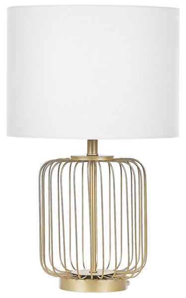 Stolní lampa THOUET Kov Zlatá