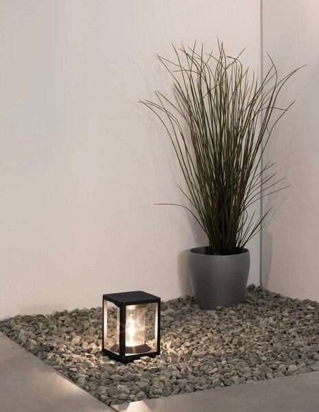 Venkovní zahradní lampa Loeve – Šedá
