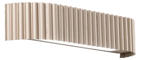 Luce Ambiente Design LED nástěnné světlo Niike, zlatá, šířka 40 cm, kov,, Mosaz / zlato, Obývací pokoj / jídelna, kov, Moderní