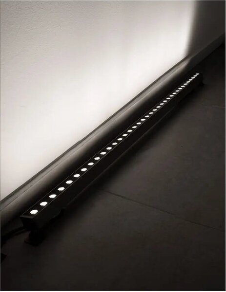 Venkovní LED svítidlo Wall Washer 100 nikl – Šedá