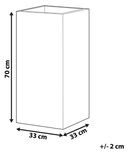 Květináč DION 33 cm Světle béžová