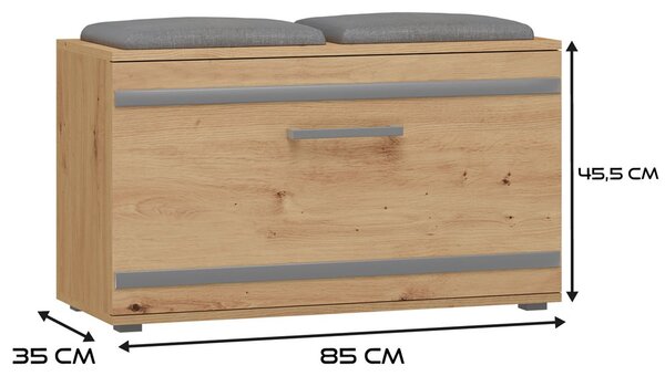 Botník se sedákem Gardena artisan - FALCO