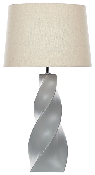 Stolní lampa BELAYA Keramika Šedá