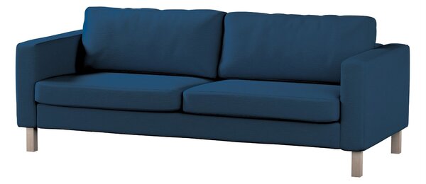 Potah na pohovku IKEA Karlstad 3-místná, nerozkládací, krátký barva tmavě modrá