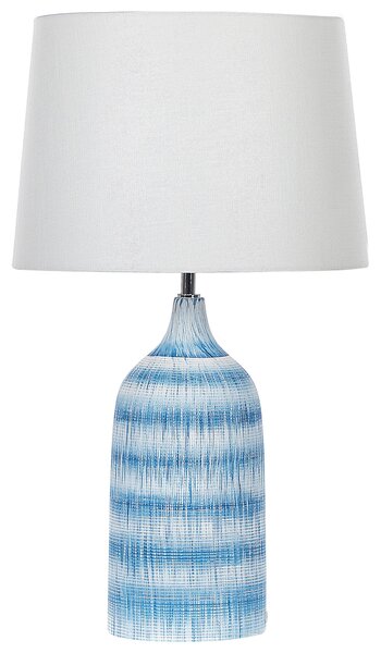 Stolní lampa GEORGINA Keramika Modrá