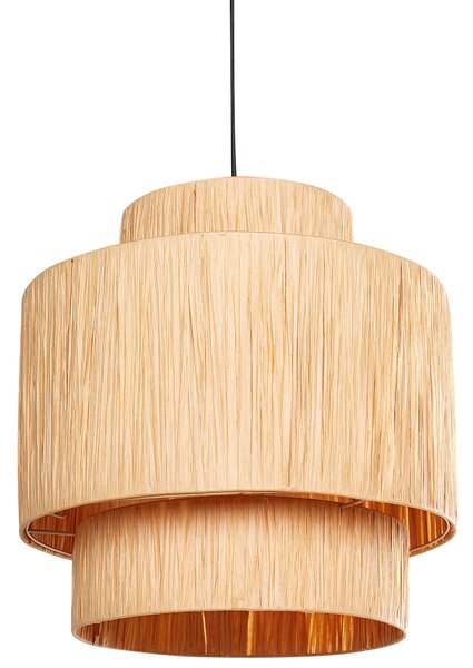 Závěsná lampa MAGECH Proutí Přírodní