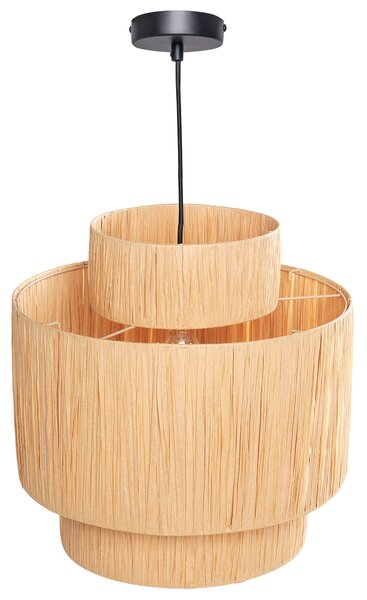 Závěsná lampa MAGECH Proutí Přírodní