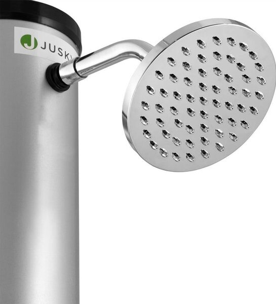 Zahradní solární sprcha 40 l, nožní sprcha, dešťová hlavice