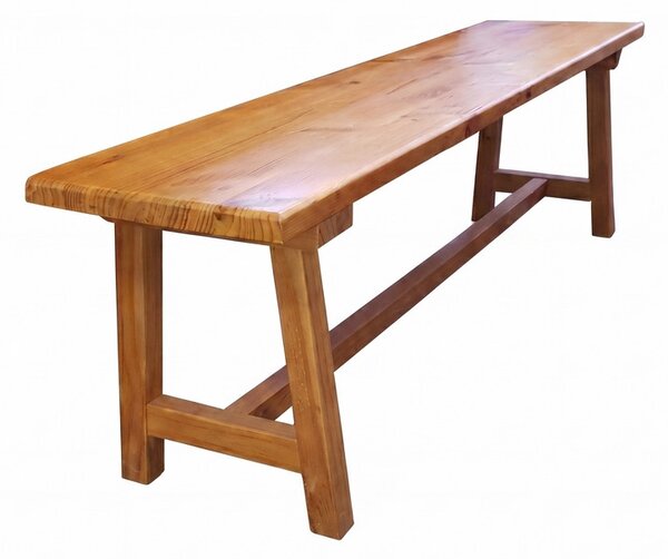 SOB Nábytek - Dřevěná lavice masiv 160 cm Hacienda dřevo borovice - HAC-014-NEW