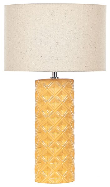 Stolní lampa BALONNE Keramika Žlutá